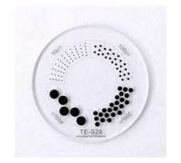 Microscope Accessories Kit 20.4mm Optical Eyepiece Reticle Microscope Ocular Micrometer Slides For CX22 CX31 CX41 CKX Series Ocular Graticule Microscope Slides(NO.968)