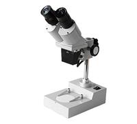 Microscope Accessories Kit 20X 30X 40X Stereo Microscope, Binocular Head Optical Glass Lens With WF10X Eyepiece Top Halogen Lamp Lighting Illumination Microscope Slides(20X 30X 40X)