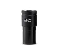 Microscope Accessories Kit 2PCS Biological Microscope Eyepieces, WF5X 10X 15X 16X 20X 25X 30X Wide-angle Eyepiece, Mounting Size 23.2mm Microscope Slides(WF5X-20mm)