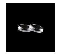 Microscope Accessories Kit 2pcs Optical glass convex lens diameter 18mm focal length 13mm Microscope Slides
