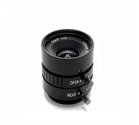 Microscope Accessories Kit 3MP H_D 4-25mm Industrial Microscope Camera Lens CS Mount Manual Aperture Fixed Focus CCTV Lens Microscope Slides(12mm)