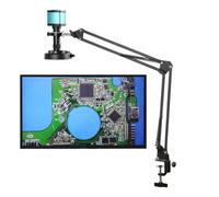 Microscope Accessories Kit 48MP 4K 1080P HDMI USB Digital Video Microscope Camera 130X Microscopio Microscope Slides(51cm Set)