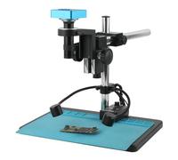 Microscope Accessories Kit 48MP 4K VGA HDMI USB Electronic Digital Industrial Lab Video Microscope Camera 260X Long Focus High Distance High Visual Field Micros