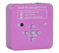 Microscope Accessories Kit 51MP 34MP 48MP 4K 2K 1080P Digital Microscope USB Type-C Industrial Electronic Microscope Camera Microscope Slides(51MP 2K USB)