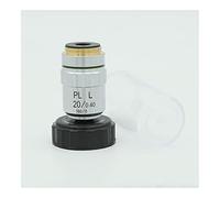Microscope Accessories Kit 5X 10X 40X 60X 80X 100X Long Working Distance Plan Achromatic Objective Lens for Metallographic Microscope Microscope Slides(20X)