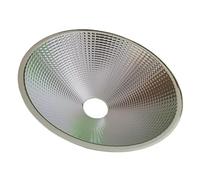 Microscope Accessories Kit 65-165mm Optical Reflector Parabolic Reflector COB Light Source Reflection Cup LED Lampshade Reflective Bowl Microscope Slides(D119H46B17)