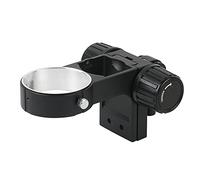 Microscope Accessories Kit 76mm Diameter Adjustable Zoom Stere Microscopes Focusing Holder Focusing Bracket Microscope Slides(A3-black)