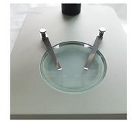 Microscope Accessories Kit 95mm Diameter Stereo Microscope Transparent Frosted Glass Board Working Stage Plate Microscope Slides