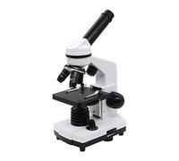 Microscope Accessories Kit Biological Microscope Compound LED, Biological Exploration Smartphone Adapter 40X-1600X, Monocular Student Microscope Microscope Slides