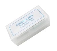 Microscope Accessories Kit Biological Microscope Cover Slips Slides Glass for Preparation of Specimen 0.13-0.17 mm Thickness 100PCS 24x24 mm Microscope Slides