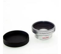Microscope Accessories Kit High Resolution 30mm 0.45X Wide Angle Pro Digital Camera Camcorder Lens Converter Adapter + Macro Conversion Lens Microscope Slides