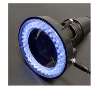 Microscope Accessories Kit LED Microscope Ring Light Source 60mm Inner Diameter Lamp fit for Cell Phone Repair CCD Industrial Microscope Slides(Purple 365nm)