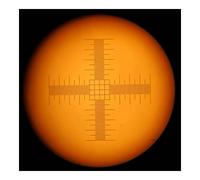 Microscope Accessories Kit Microscope Eyepiece Lens Micrometer Calibration Slide With cross reticle Scale 0.01mm Microscope Slides