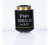 Microscope Accessories Kit Microscope Infinity Plan Objective Lens 195mm Achromatic Infinity Plan Objective Lens 4X 10X 40X 100X Biological Microscope Parts Microscope Slides(1PC 10X)