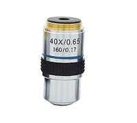Microscope Accessories Kit Microscope Objective 4X 10X 40X 100X Objectives Lens Microscope Slides(40X)
