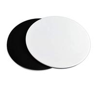 Microscope Accessories Kit Microscope Round Working Stage-Stereo Microscope White Black Working Board Bottom Working Stage Round Plastic Plate-Diameter 60mm 75mm 95mm 100mm 120mm 125mm Microscope Slid