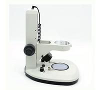 Microscope Accessories Kit Microscope Table Rack Stand with Top & Bottom LED Lights with the Coarse/Fine Focusing Arm 76mm Microscope Slides