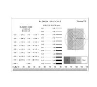 Microscope Accessories Kit Point Gauge Measuring Tool LG Microscope Stain Card Micrometer Calibrator Magnifier Microscope Slides(145x100mm)