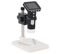 Microscope Accessories Kit Portable 500X USB Digital Electric Magnifier 3MP H_D 720P Video Microsocpio Camera 3.5 inch LCD Screen 8LED Microscope Recorder Microscope Slides