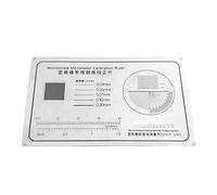 microscope accessories kit slide preparation camer Calibration Ruler Transparent Film PET Microscope Micrometer Line Coordinate Microscope accessories