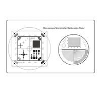 Microscope Accessories Kit Soft Ruler Microscope Micrometer Calibration Slide Line Width Particle Diameter Measurement Tool Microscope Slides (Color : B Type)