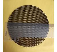 Microscope Accessories LED Soft light shade hood downlight spotlight round honeycomb mesh cover black anti-glare anti-dazzling light aluminum Durability And Reliable Performance(30mm)