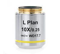Microscope Accessories Metallurgical Microscope Long Working Distance Objective Lens 5X, 10X, 20X, 50X 100x Durability And Reliable Performance(10X)
