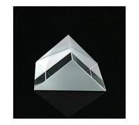 Microscope Accessories Optical Triangular Prism 10 * 10 * 10mm Right Angle Internal Reflection Prisms Mirror Reflective Surface Coated Aluminum and Black Durability And Reliable Performance