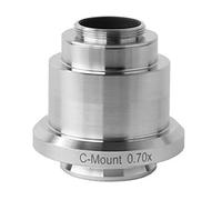 Microscope Accessories Trinocular Microscope C Mount Adaptor 0.35x 0.5x 0.7x 0.8x 1x 1.2x C Mount Camera Adapter Durability And Reliable Performance(0.7X)