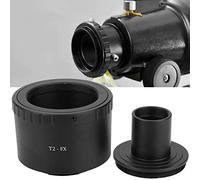 Microscope Adapter Ring for FUJI FX-Mount Camera, T2-FX | Precise image transmission, aluminium alloy build, quick setup for microscopy