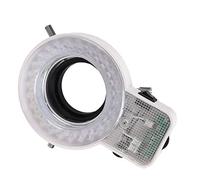 Microscope Adjustable Ring Light LED Light Source 59mm Installation Interface 56 Lamp Beads Microscope Lighting Source