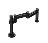 Microscope Arm Metal General Telescopic Foldable 360 Degree Stand Simple Installs for Multifunction Viewing & Space Saving Adjustable Microscope Mount