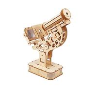 Microscope Building Toys 3D Wooden Puzzle for Children Beginners Kids Adults