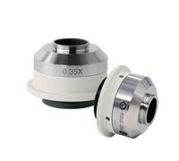 Microscope Camera Adapters Focusable 0.35X 0.55X Microscope Camera Adapter C Mount Adapter for Trinocular Microscope (Color : 0.35X)
