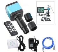Microscope Camera And USB Microscope Camera 21MP HDMI 60FPS Output, Microscope With Camera For PCB Soldering, Industry-Level Inspection And Precision Component Evaluation
