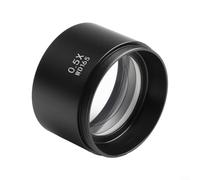 Microscope Camera Lens WD165 Auxiliary Objective Lens, 0 5X/0 7X/2 0X Magnification for Digital/Video Microscopes (0.5X)