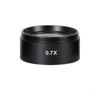 Microscope Camera Lens WD165 Auxiliary Objective Lens, 0 5X/0 7X/2 0X Magnification for Digital/Video Microscopes (0.7X)
