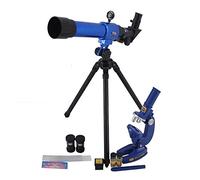 Microscope Childrens Science and Telescope Set with Tripod Kids Astronomy Toy - Explore the night sky with this astronomical telescope and give your children something to develop their skills.