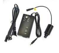 Microscope Coaxial Light LED Microscope Spot Point Light Source Adjustable Illuminator Bright Lamp 3W 6500K AC100~240V w/Power Adapter(8mm)