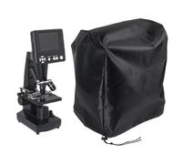Microscope Dust Cover - 13.78x7.87x15.75 Inches Waterproof Lab Equipment Cover, Heavy Duty UV Resistant Drawstring Storage Case, Oxford Cloth Protector For School Laboratory