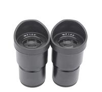 Microscope Eyepiece-1Pair WF10X WF15X WF20X Eyepieces Wide Field View Optical Lens Mounting 30mm 30.5mm for Stereo Microscope w/Rubber Eye Cups (Color : WF10-20-30x2)