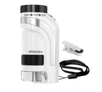 Microscope for - 50X-300X Magnification Handheld Digiscope Educational STEM Science Toy LED Illuminated Lens Portable Durable Scientific Kit for | Decoupage Microscope