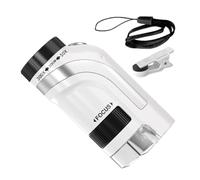 Microscope for Children and Teenagers, Digiscope, 50 x 300 x with LED Light, Pocket Microscope, Hand Microscope, for Boys Girls and Children, Christmas, New Year, Birthday, Outdoor Classroom