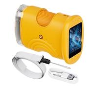 Microscope for Children, Scientific Rechargeable Toy, 1000 X | Digital Microscope with 5 cm Screen | for Boys Home Laboratory Exploration Nature