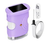 Microscope for Kids - 1000X Rechargeable Educational Science Toys | Digital Hand Microscope with 2 Inch Screen - for Kids Girls Boys Home School Laboratory Outdoor Nature