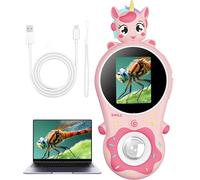 Microscope for Kids,Mini Handheld Digital Microscope,Biological Microscopes for Kids Educational Science Toys, for Age 4 5 6 7 8 9 10 11 12 Boys Girls (Pink)