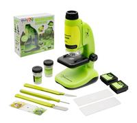 Microscope for Kids Science Kit with Slides Specimens & LED Lighted Experiments Educational Toys STEM Project for Kids Ages 8+
