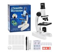 Microscope for Kids | Science Learning Set | Geographic Junior Microscope - for Birthday Projects Activities Home Classroom Garden Outdoor Travel Camping
