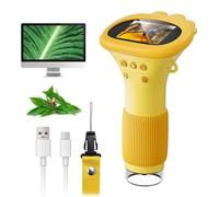 Microscope for Kids, SGAINUL Digital Kid's Microscope with 2.0 Inch Screen Children's Microscope 1000x Zoom Mini Microscope Camera for Children, STEM Toys for 5-12 Year Old Boys Girls Gifts-ORANGE