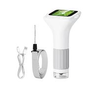 Microscope for Portable STEM Scientific Toy, Up to 1000x Magnification, Mini Digital Learning Microscope, Portable Discovery, Home Education for Student-Teacher, A